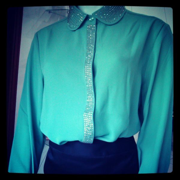 camisa verde